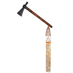 Southern Cheyenne Pipe Tomahawk Quilled Drop 19th