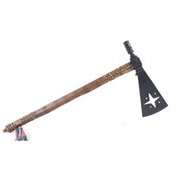 Ghost Dance Morning Star Cutout Pipe Tomahawk
