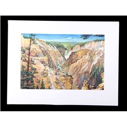 Carl Tolpo Yellowstone Park c. 1949 Litho's (25)
