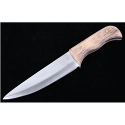 Hand Forged Montana Drop Point Knife & Sheath