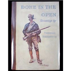 1902 Frederic Remington "Done In The Open"