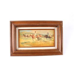 Original Sheryl Bodily Montana 1936 Oil on Canvas