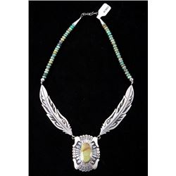 Navajo T&R Singer Royston Turquoise Necklace