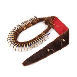 Sioux Imitation Bear Claw & Otter Tail Necklace