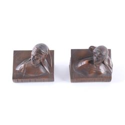 Bronze 1935 Jennings Bros Dante & Beatrice