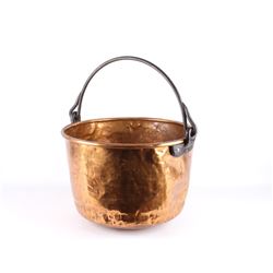1890's Dovetail Copper Confectionary Kettle Pot