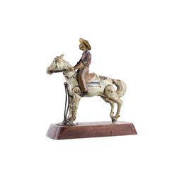 1920's Lehmann Tin "Wild West Bucking Bronco"
