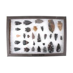 Transitional Paleo Period Point Framed Collection