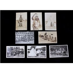 Real Photo Postcards, Native American c. 1900's