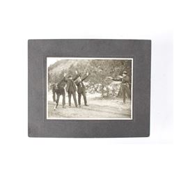 Original Staged Fugitive Arrest Photograph c. 1915