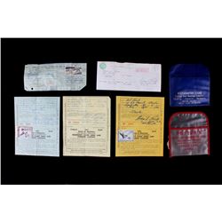 Montana Game Bird & Fishing License Collection