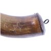 Image 3 : Texicans Remember the Alamo Powder Horn RARE