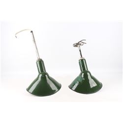 Benjamin Porcelain Enameled Industrial Lights