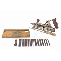 1890's Stanley #45 Adjustable Combination Plane