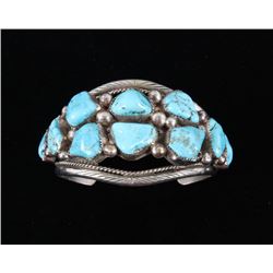 Navajo Tommy Moore Sleeping Beauty Bracelet