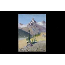 Carl Tolpo Index Peak Oil Painting c.1968