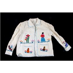 Late 19th C. Handmade Mexican Child's Jacket