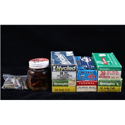 38 S&W, .38 Auto & .38 Chief Special Mixed Parcel