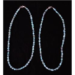 Navajo Kingman Turquoise Strand Necklaces