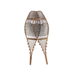 Rare Ojibwa Rawhide Snowshoes Circa Early 1900's
