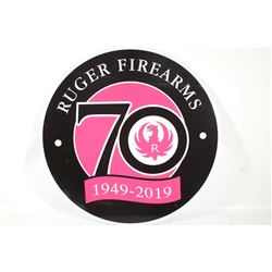 Ruger Firearms 70 Year Advertising Sign