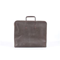 Genuine Top Grain Cowhide Attache Case circa 1950s