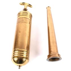 Brass Fire Hose Nozzle & Brass Fire Extinguisher