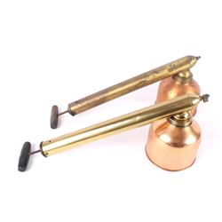 Pair Of Brass & Copper Continuous Sprayer