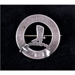 Uniique Handmade Sterling Scottish Clan Badge