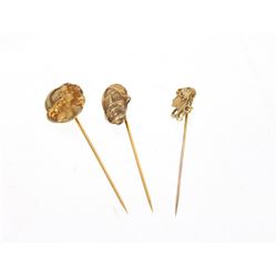 Collection of Pre-1920's Art Nouveau Hatpins