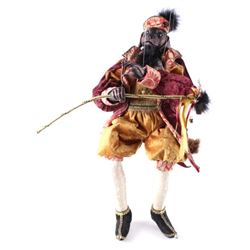 Rottweiler Court Jester Marionette Puppet