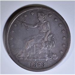 1878-S TRADE DOLLAR XF