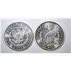 Image 2 : 1881-S & 1887 MORGAN DOLLARS CH BU