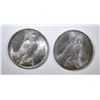 Image 2 : 1922-D,S PEACE DOLLARS BU
