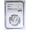 Image 1 : 1944-S WALKING LIBERTY HALF DOLLAR NGC MS-64