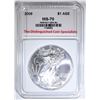 Image 1 : 2009 AMERICAN SILVER EAGLE, TDCS PERFECT GEM BU