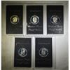 Image 1 : 2-1971, 2-1972 & 1974 EISENHOWER PROOF DOLLARS