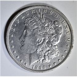 1896-O MORGAN DOLLAR  AU/BU