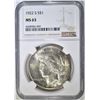 Image 1 : 1922-S PEACE DOLLAR NGC MS-63