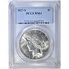 Image 1 : 1927-S PEACE DOLLAR PCGS MS-63