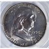 Image 2 : 1958 FRANKLIN HALF DOLLAR  PCGS MS-64