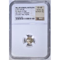 377-326 BC EL HECTE NGC CH VF 3/5