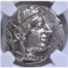 Image 2 : 440-404 BC ATHENIAN OWL, AR TETRADRACHM NGC MS 4/4