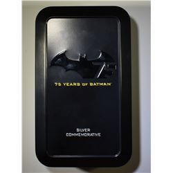 2014 $5 NIUE 2 OZ SILVER 75 YEARS OF BATMAN COIN