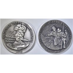 LOT OF 2 LONGINES SYMPHONETTE STERLING SILVER