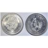 Image 1 : 1947 & 1948 MEXICO 5 SILVER PESOS