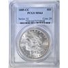 Image 1 : 1885-CC MORGAN DOLLAR PCGS MS-64