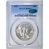 Image 1 : 1937 WALKING LIBERTY HALF DOLLAR PCGS MS-66+ CAC