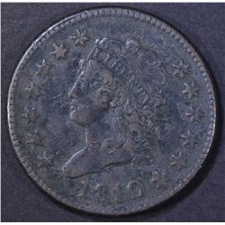 1810 LARGE CENT VF