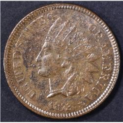1872 INDIAN CENT BU